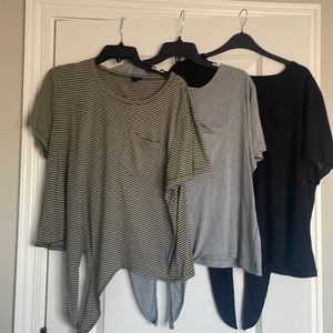 J. Crew Tie Bottom T-shirts